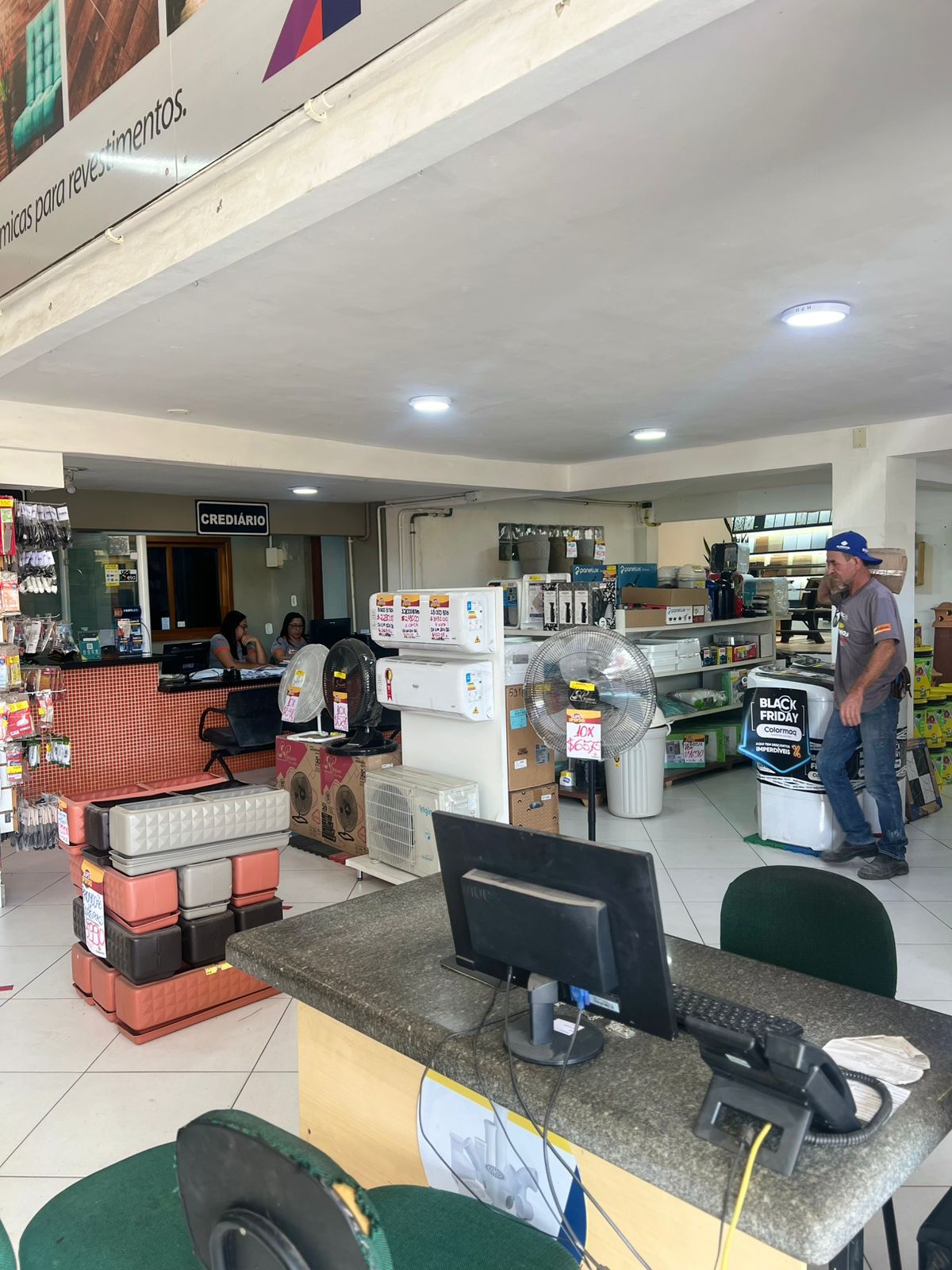 Ferramentas da unidade Centro