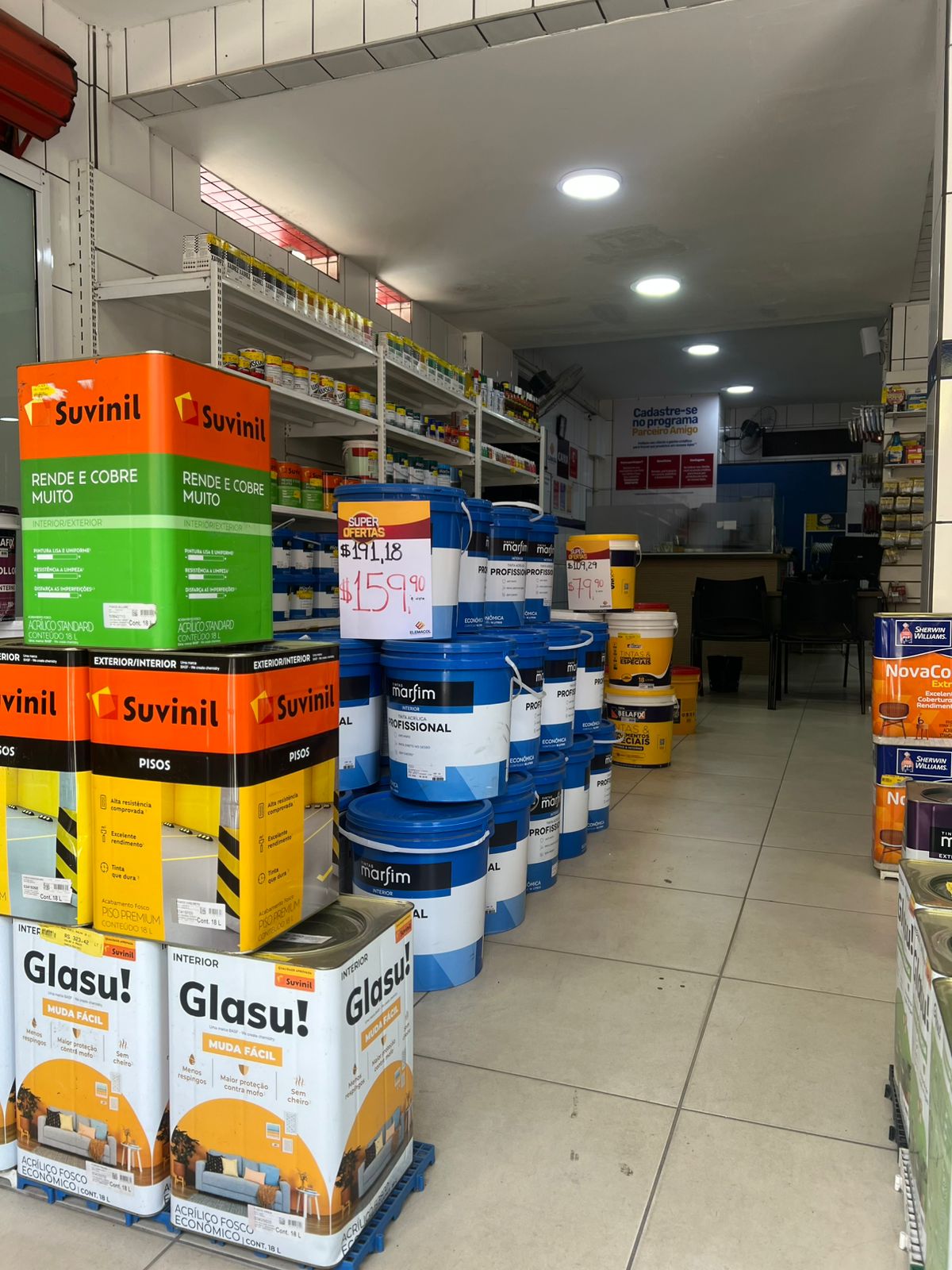 Ferramentas da unidade Zona Norte