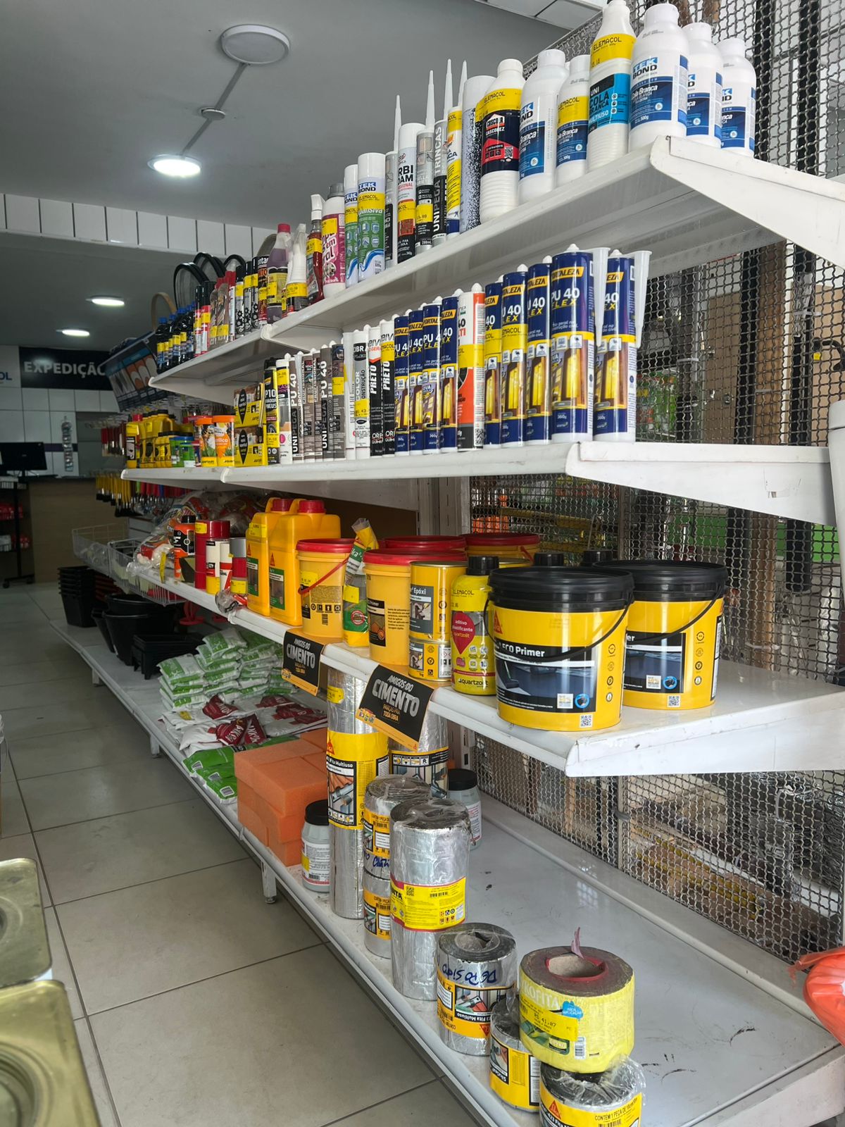 Ferramentas da unidade Zona Norte