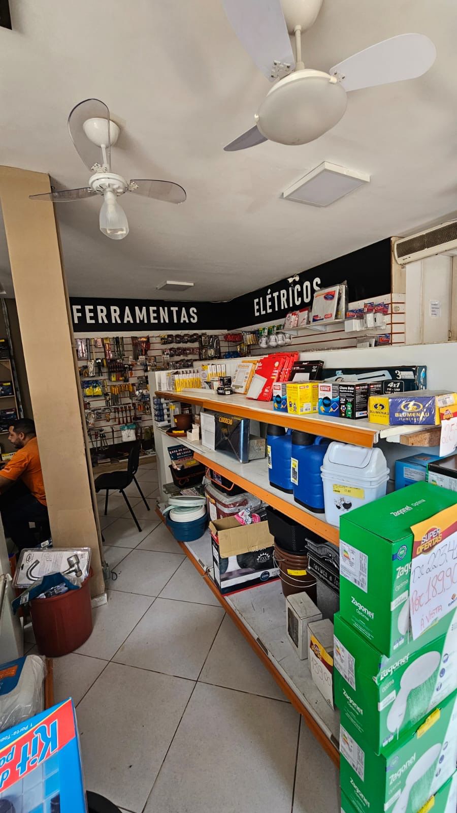 Ferramentas da unidade Zona Sul